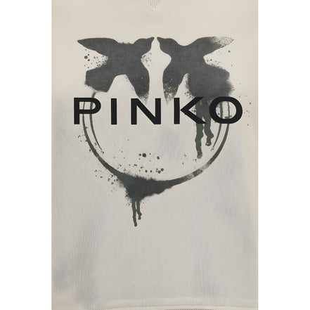 PINKO Beige Cotton Sweatshirt