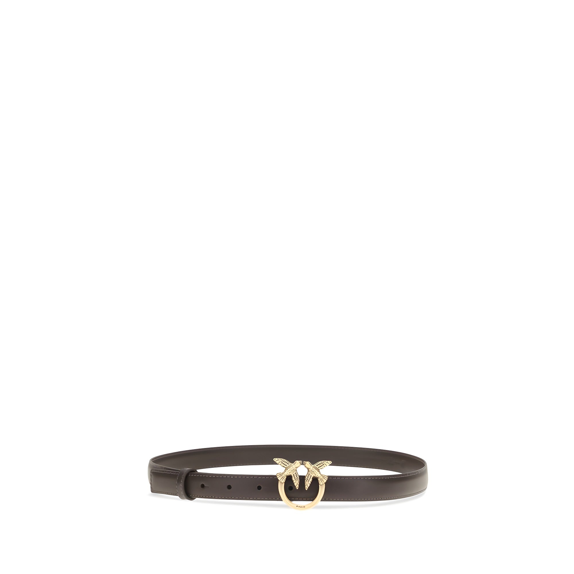 PINKO Bicolor Calf Leather Bos Taurus Regular Belt