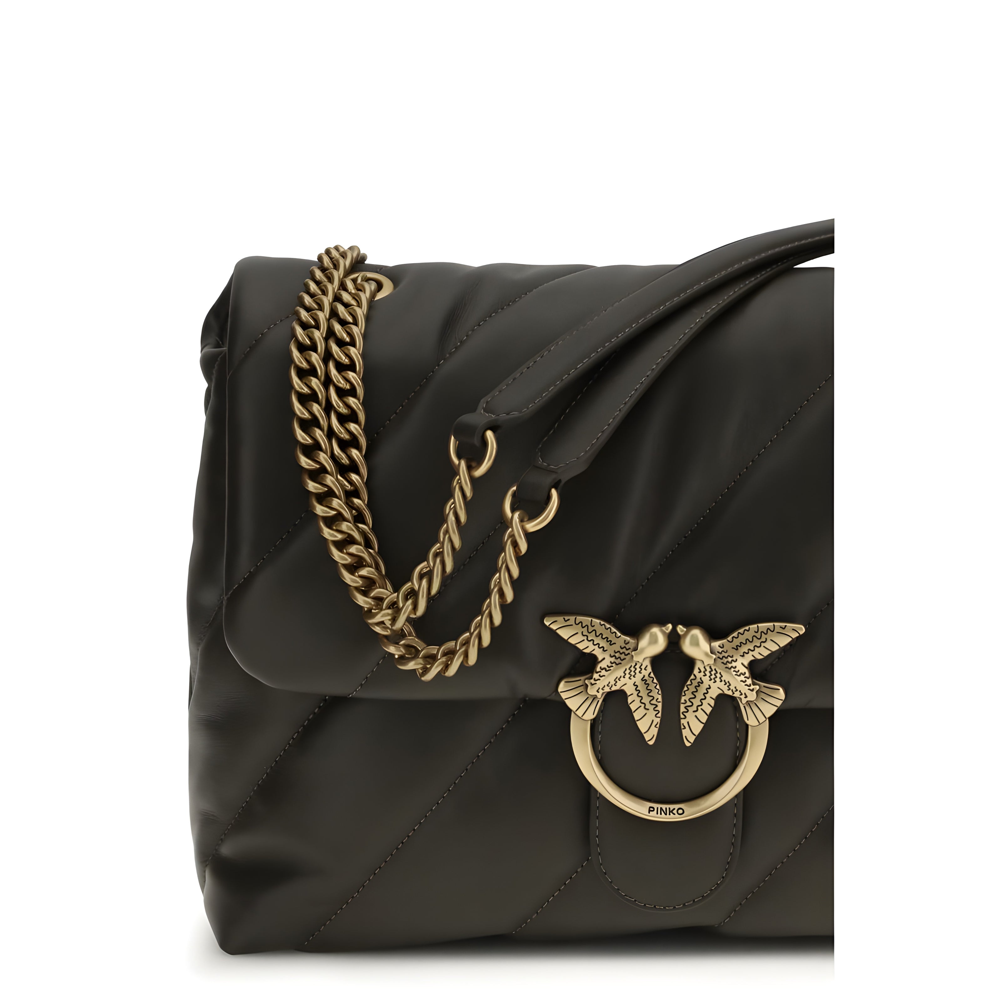 PINKO Bicolor Love Puff Shoulder Bag