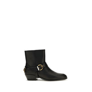 PINKO Ghete Negre din Piele