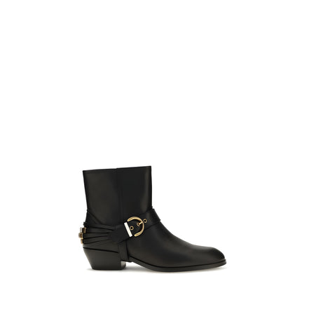 PINKO Ghete Negre din Piele