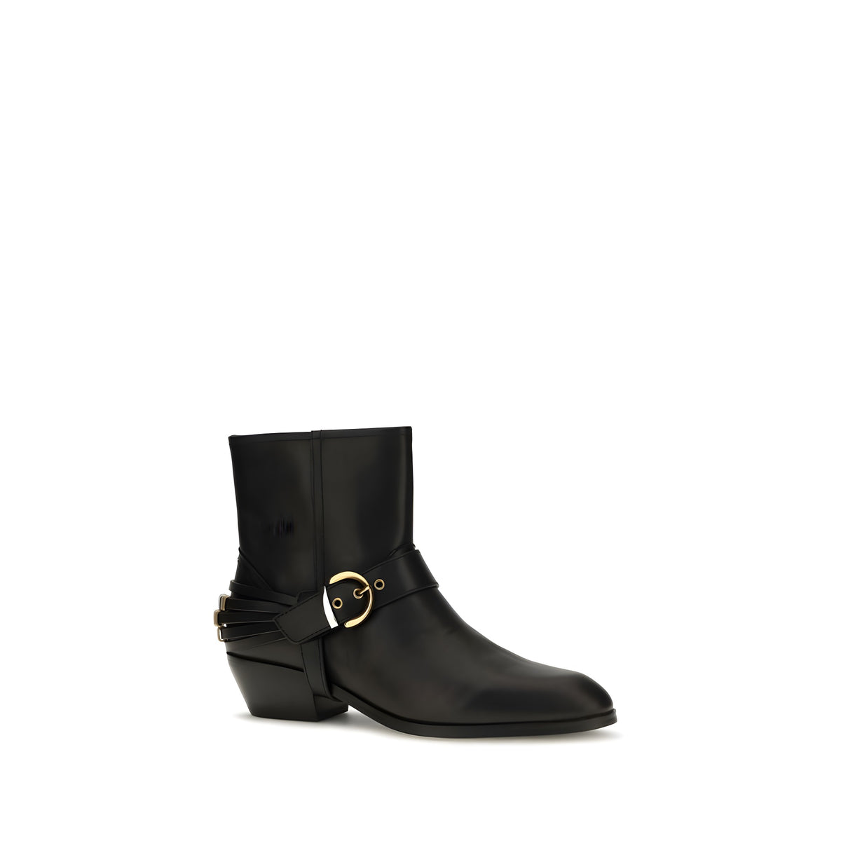PINKO Ghete Negre din Piele