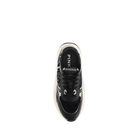 PINKO Black Zoe Athletic Sneakers