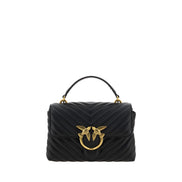 PINKO Black Love Lady Mini Handbag