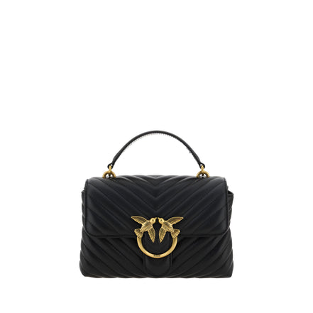 PINKO Black Love Lady Mini Handbag