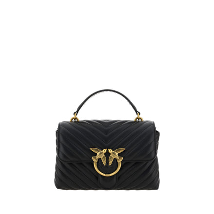 PINKO Black Love Lady Mini Handbag