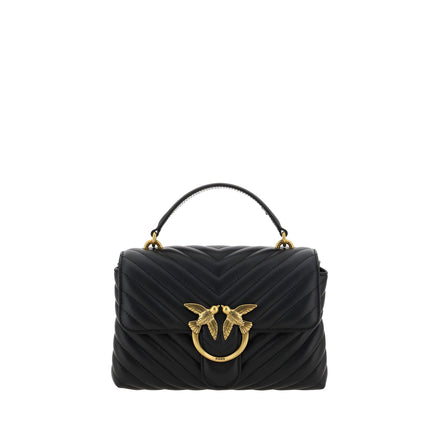 Geantă Mini PINKO Black Love Lady