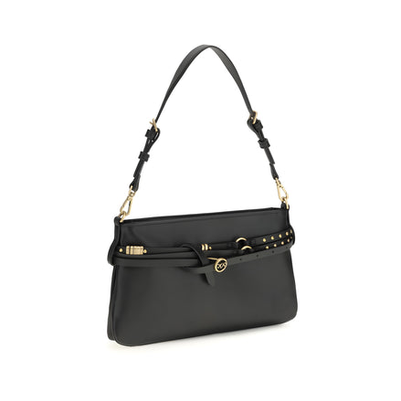 Geantă de umăr PINKO Black Buckles