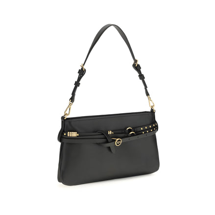 Geantă de umăr PINKO Black Buckles
