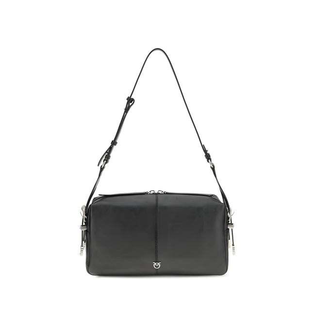 PINKO Black Keeper Medium Shoulder Bag