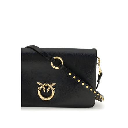 PINKO Black Love Click Soft Mini Shoulder Bag