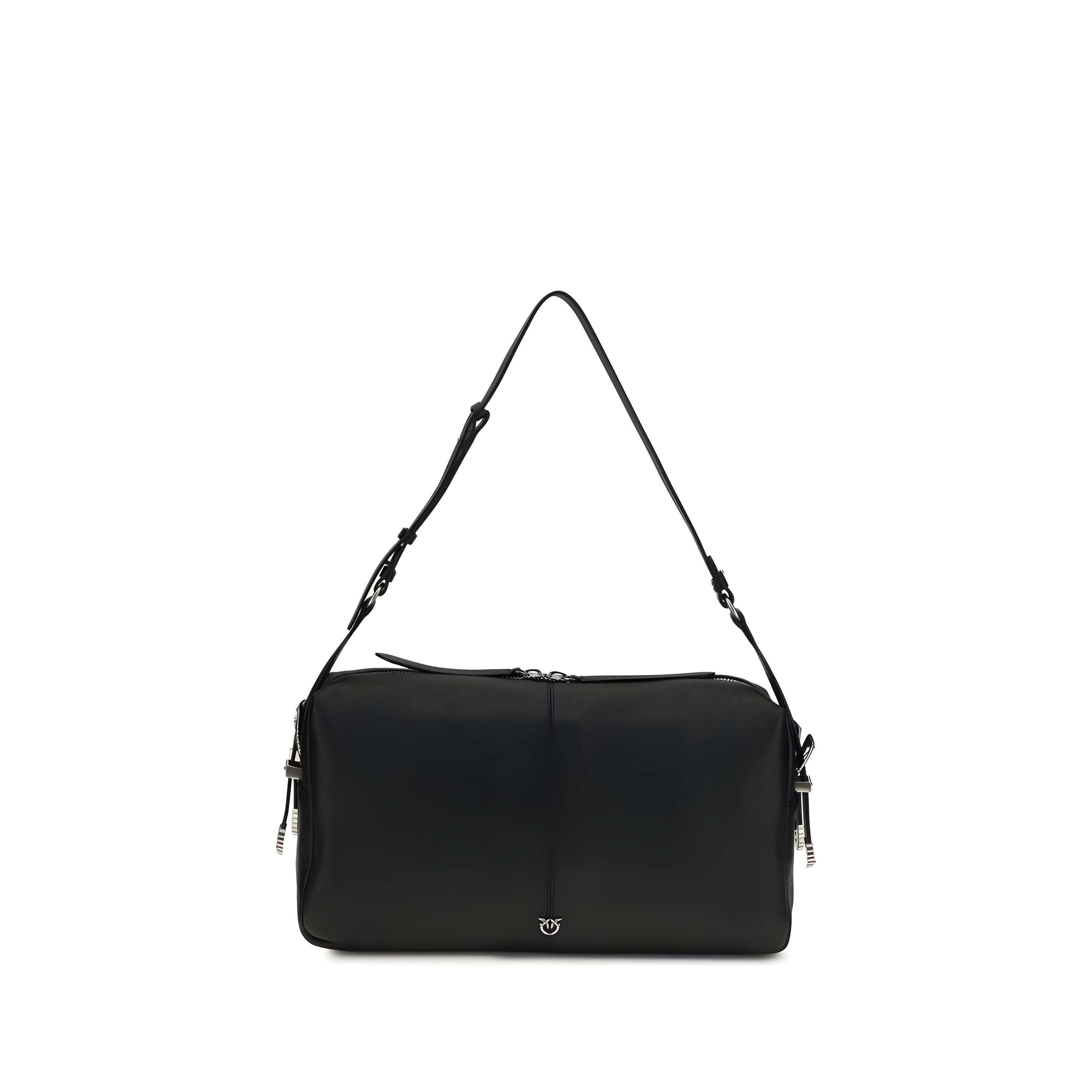 PINKO Black Keeper Large Shoulder Bag