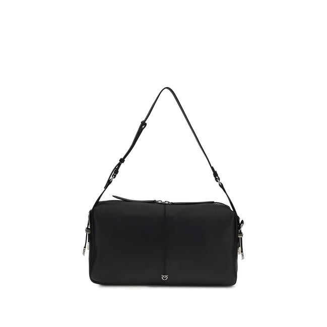PINKO Black Keeper Large Shoulder Bag