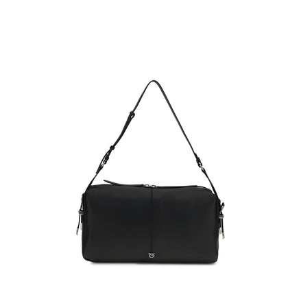 Geantă de umăr mare PINKO Black Keeper