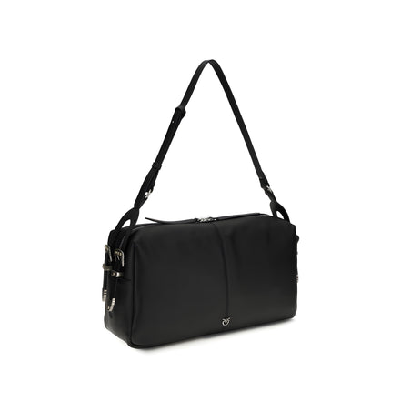 PINKO Black Keeper Large Shoulder Bag