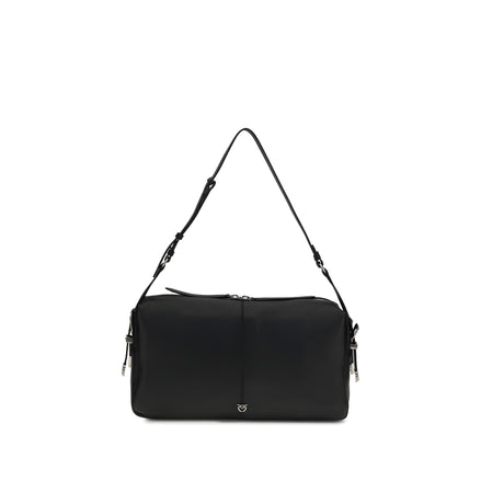 Geantă de umăr mare PINKO Black Keeper