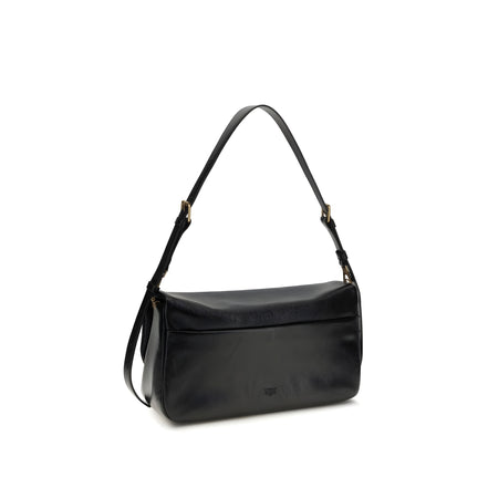 PINKO Black Love Click Soft Horizontal Shoulder Bag