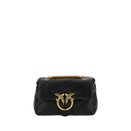 PINKO Geantă de umăr Black Love Mini Puff