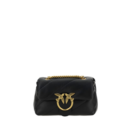 PINKO Geantă de umăr Black Love Mini Puff