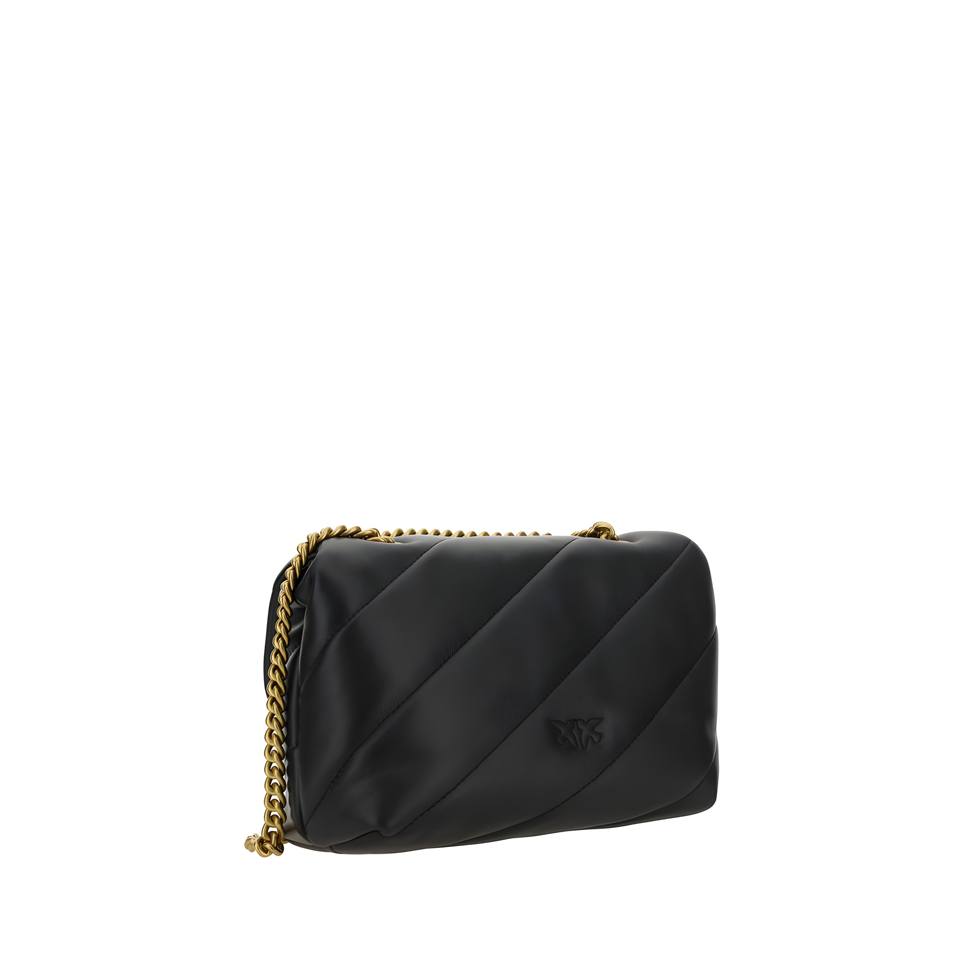PINKO Geantă de umăr Black Love Mini Puff