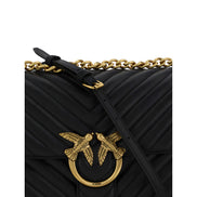 Geantă de umăr clasică PINKO Black Love One