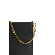 PINKO Black Compact Zip Shoulder Bag