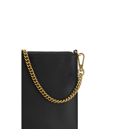PINKO Black Compact Zip Shoulder Bag