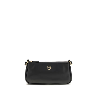 Geantă de umăr PINKO Black Half Moon