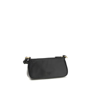 PINKO Black Half Moon Shoulder Bag