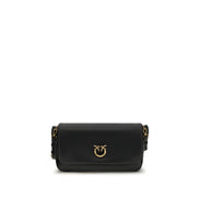 Geantă de umăr PINKO Black Baguette moale