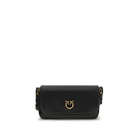 Geantă de umăr PINKO Black Baguette moale