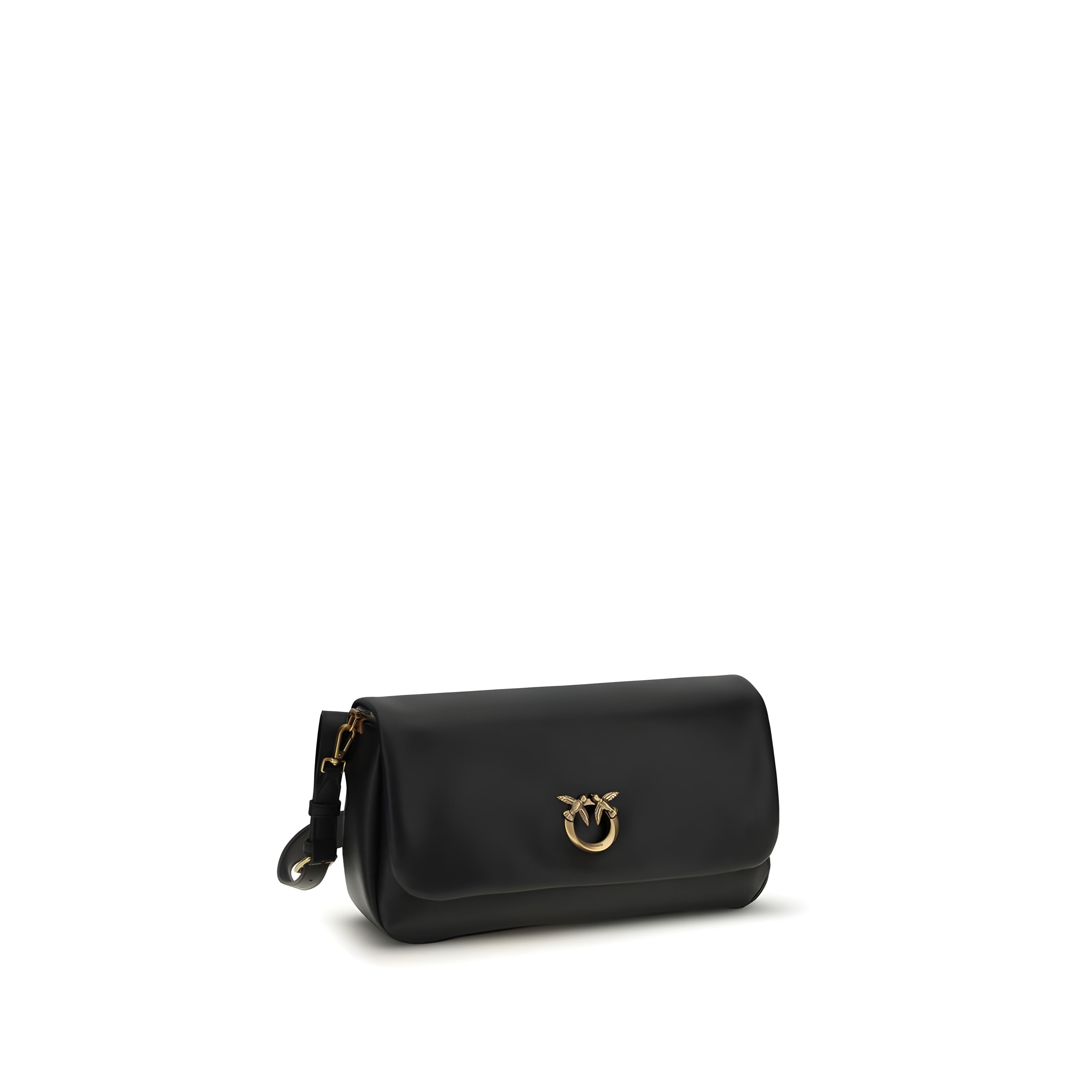 Geantă de umăr PINKO Black Baguette moale