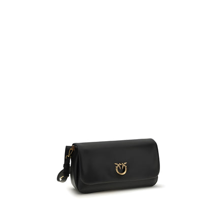Geantă de umăr PINKO Black Baguette moale