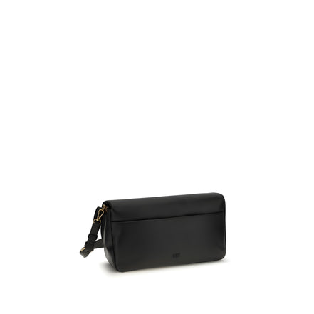 Geantă de umăr PINKO Black Baguette moale