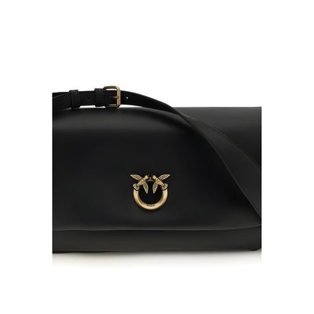 Geantă de umăr PINKO Black Baguette moale