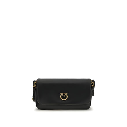 Geantă de umăr PINKO Black Baguette moale