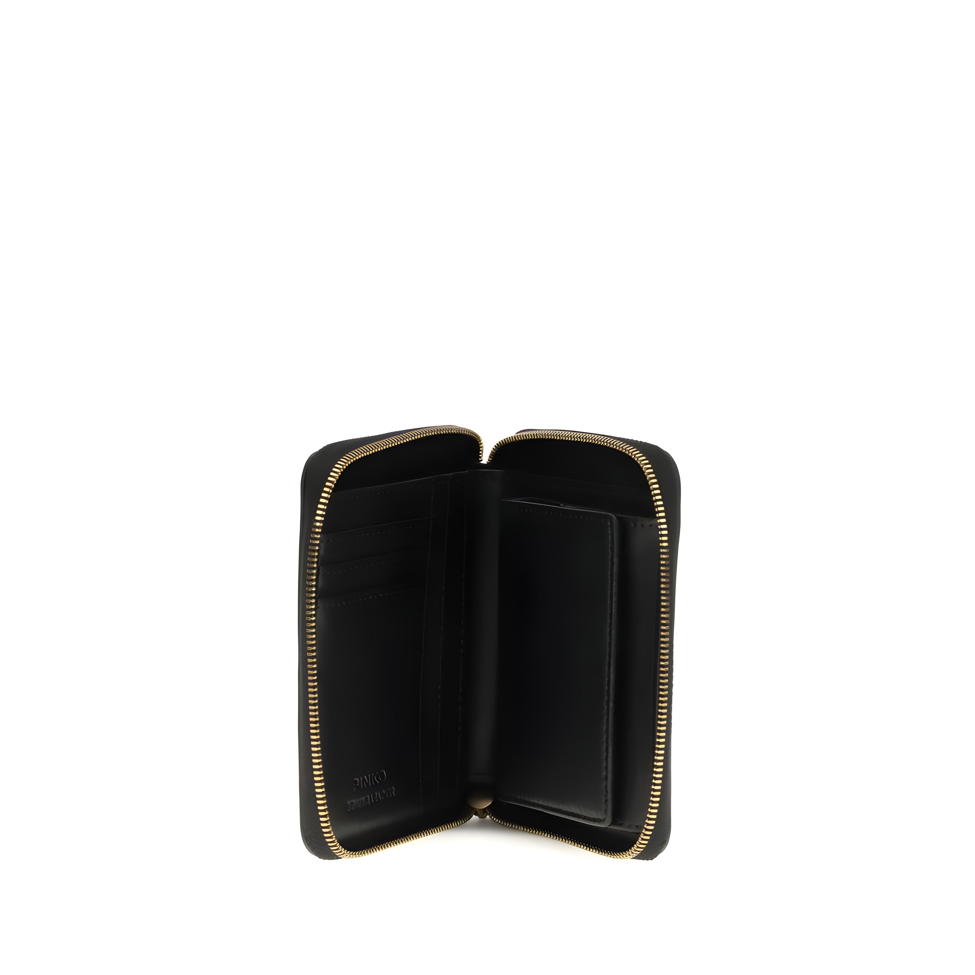 PINKO Black Zip-Around Wallet