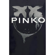 PINKO Black Cotton Sweatshirt