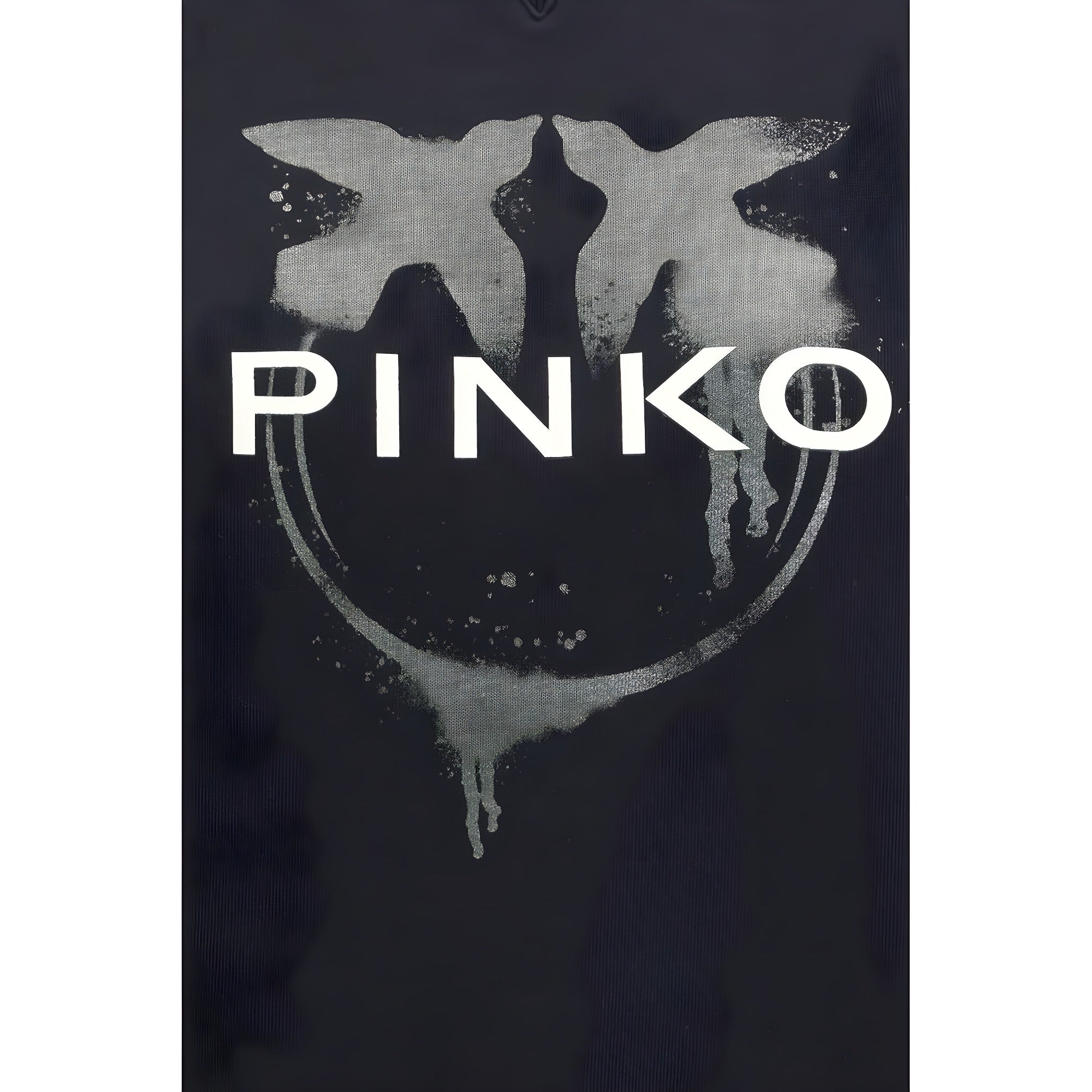 PINKO Black Cotton Sweatshirt