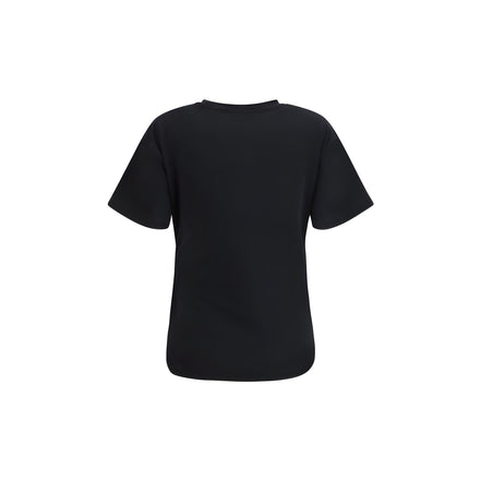 PINKO Black Mary Drape T-Shirt