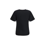 PINKO Black Mary Drape T-Shirt