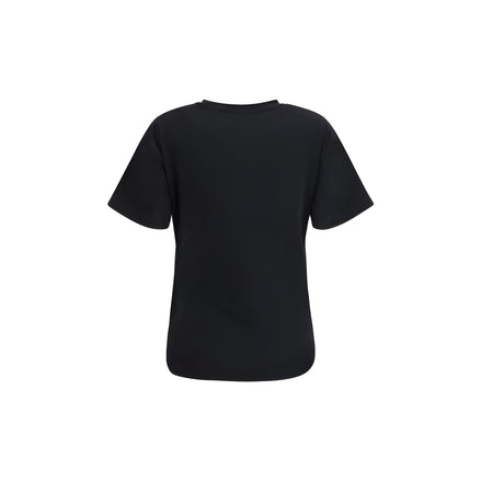 PINKO Tricou negru cu drapaj Mary