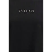 PINKO Black Rhinestone T-Shirt