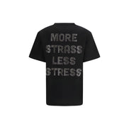 PINKO Black Rhinestone T-Shirt