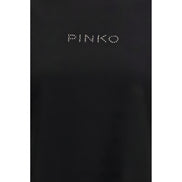 PINKO Black Rhinestone T-Shirt