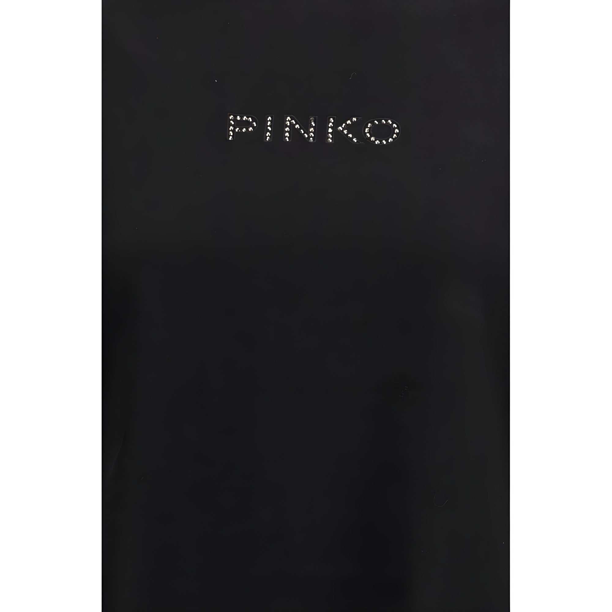 PINKO Black Rhinestone T-Shirt