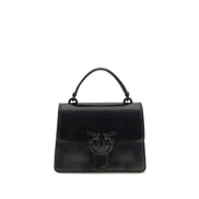 PINKO Black Love One Top Mini Handbag
