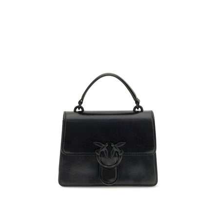 PINKO Black Love One Top Mini Handbag