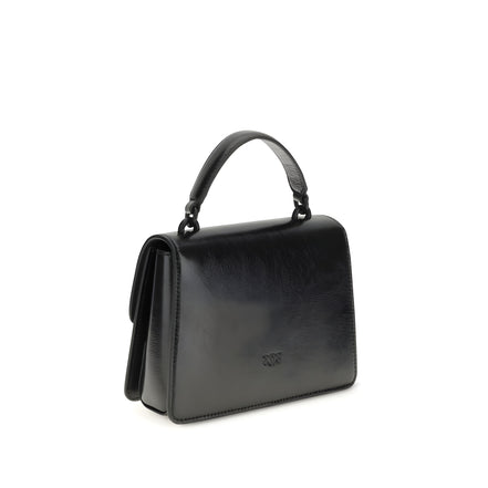 PINKO Black Love One Top Mini Handbag