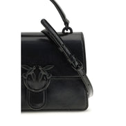 PINKO Black Love One Top Mini Handbag